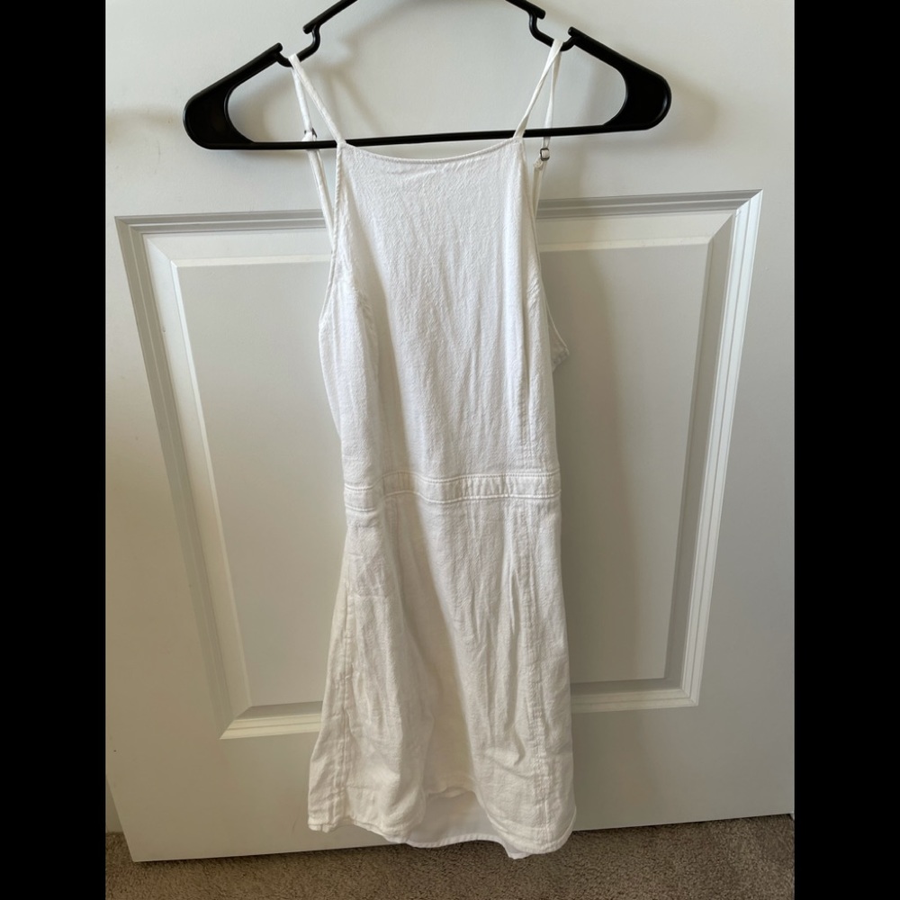Hollister white dress